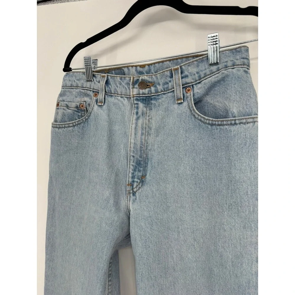 Levi's Jeans Women 10 Light 550 Relaxed‎ Fit Tapered Leg High Rise Vintage USA
